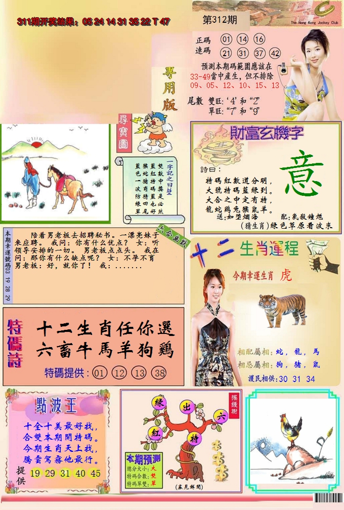 2024312期九龍专用版(推荐)