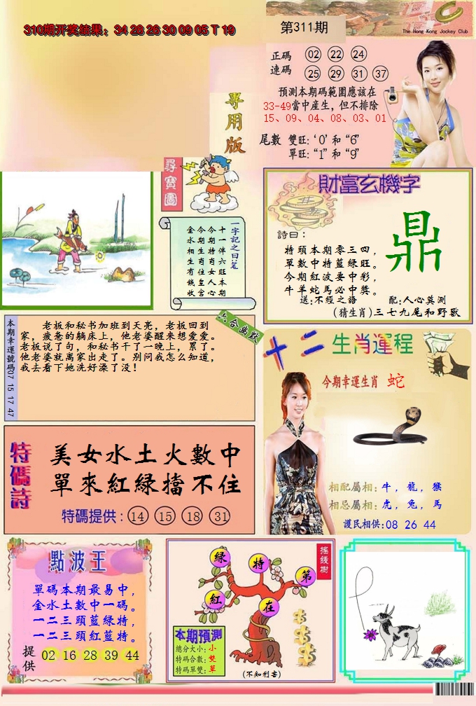 2024311期九龍专用版(推荐)