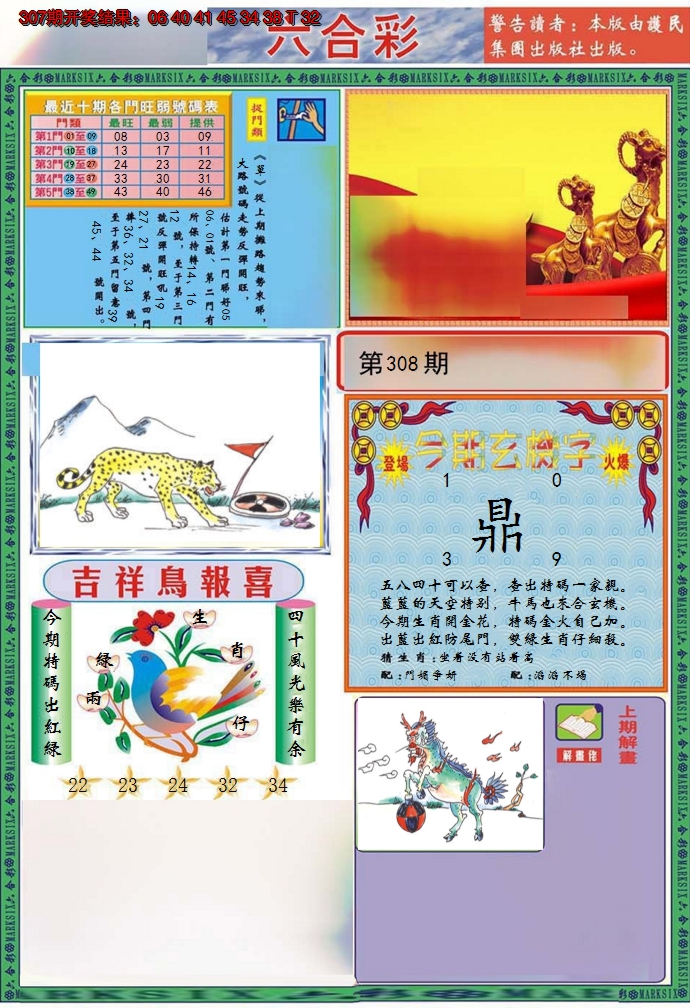 2024308期九龍2011A(推荐)