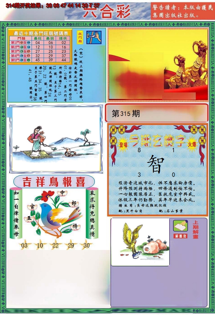 2024315期九龍2011A(推荐)