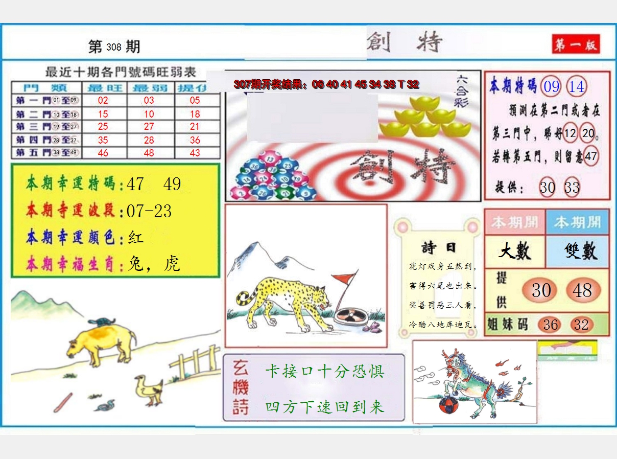 2024308期九龍创特A(推荐)