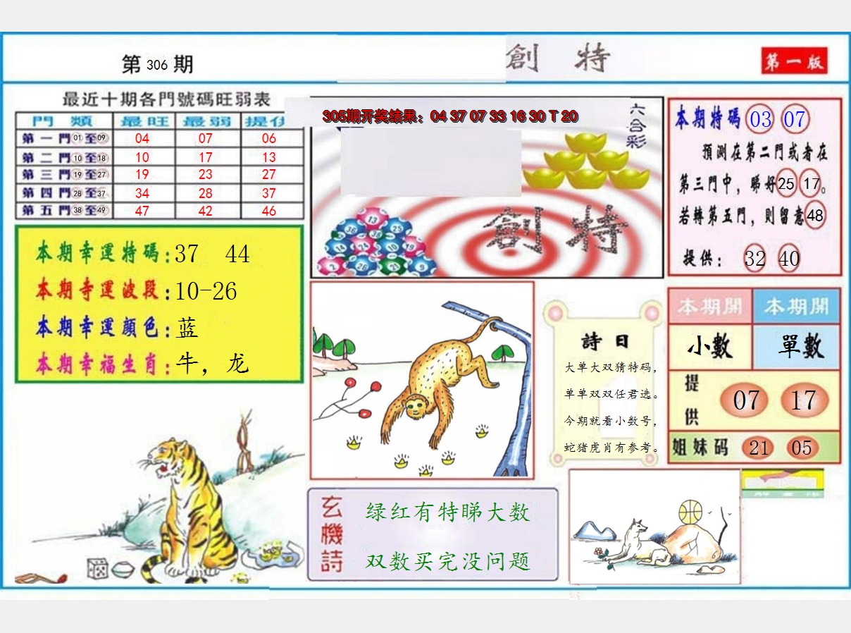 2024306期九龍创特A(推荐)