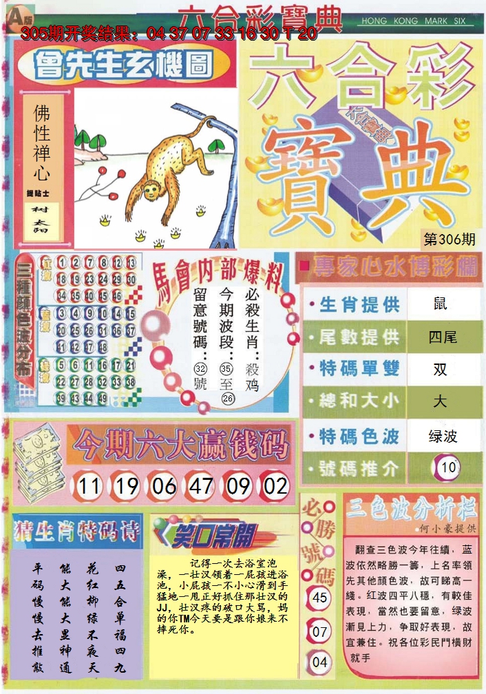 2024306期六合宝典A