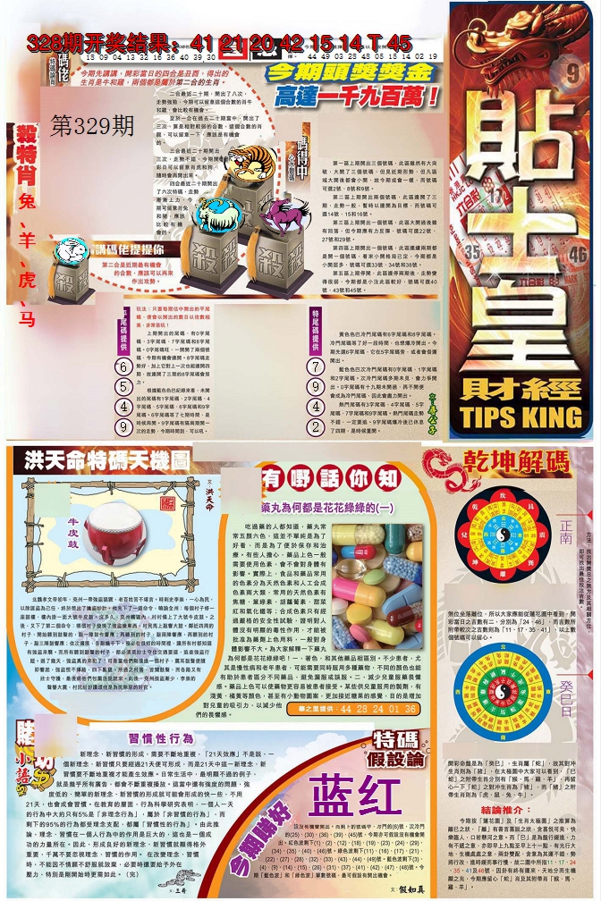 2024329期贴士皇A加大版