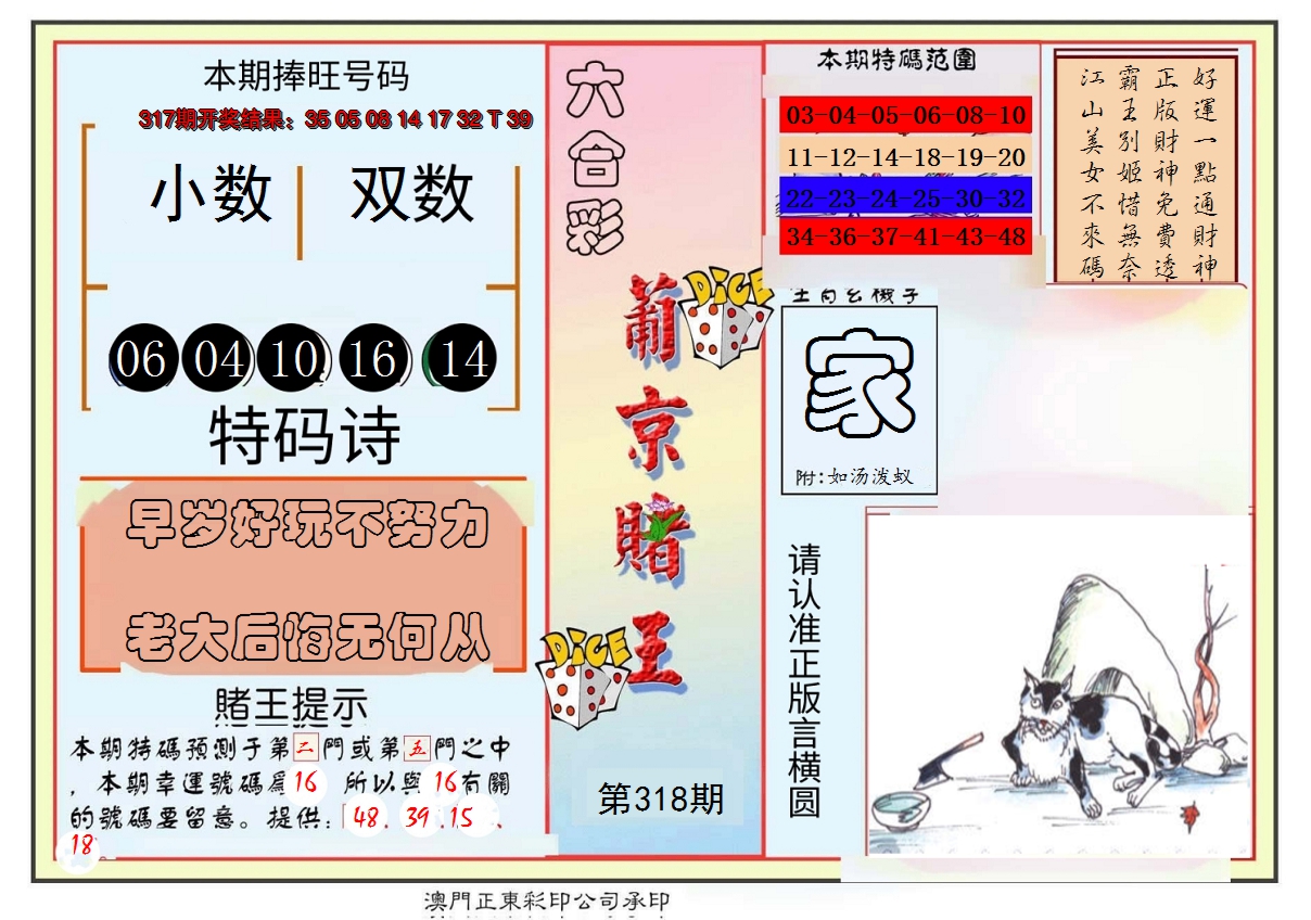2024318期葡京赌王彩