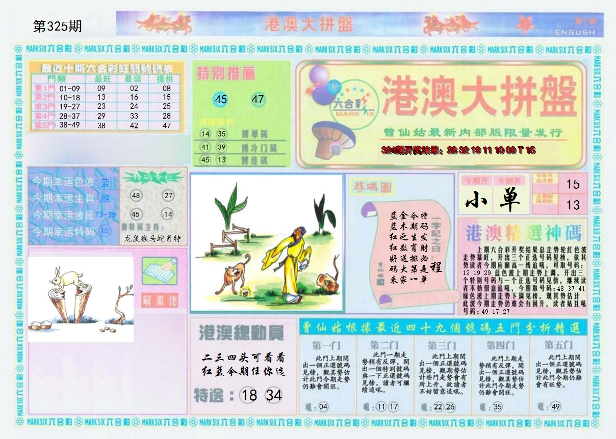 2024325期港澳大拼盘A