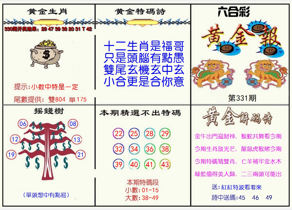 2024331期黄金报