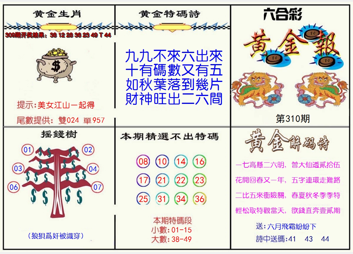 2024310期黄金报