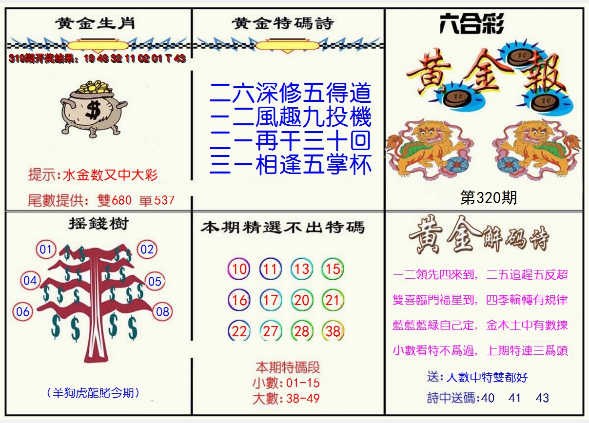 2024320期黄金报
