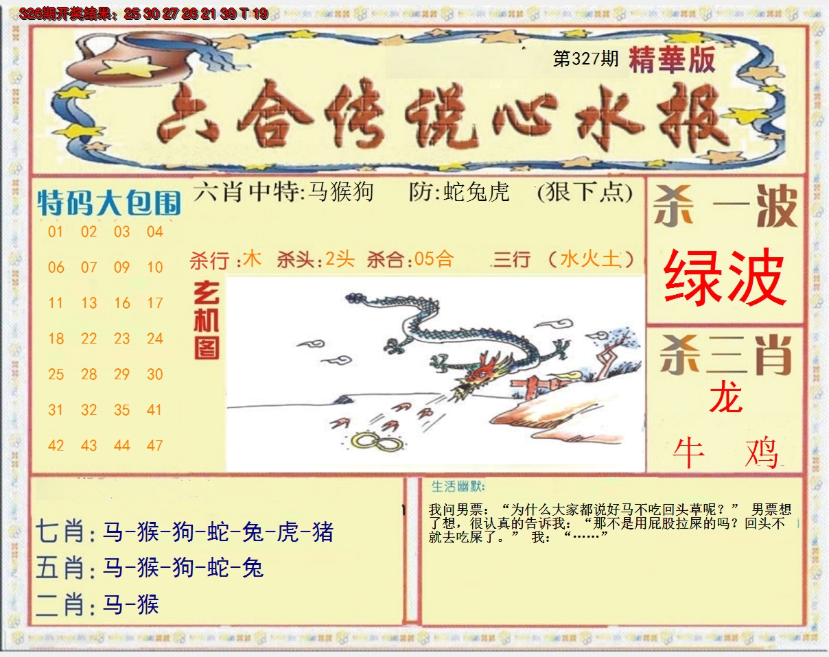 2024327期六合传说(心水版)