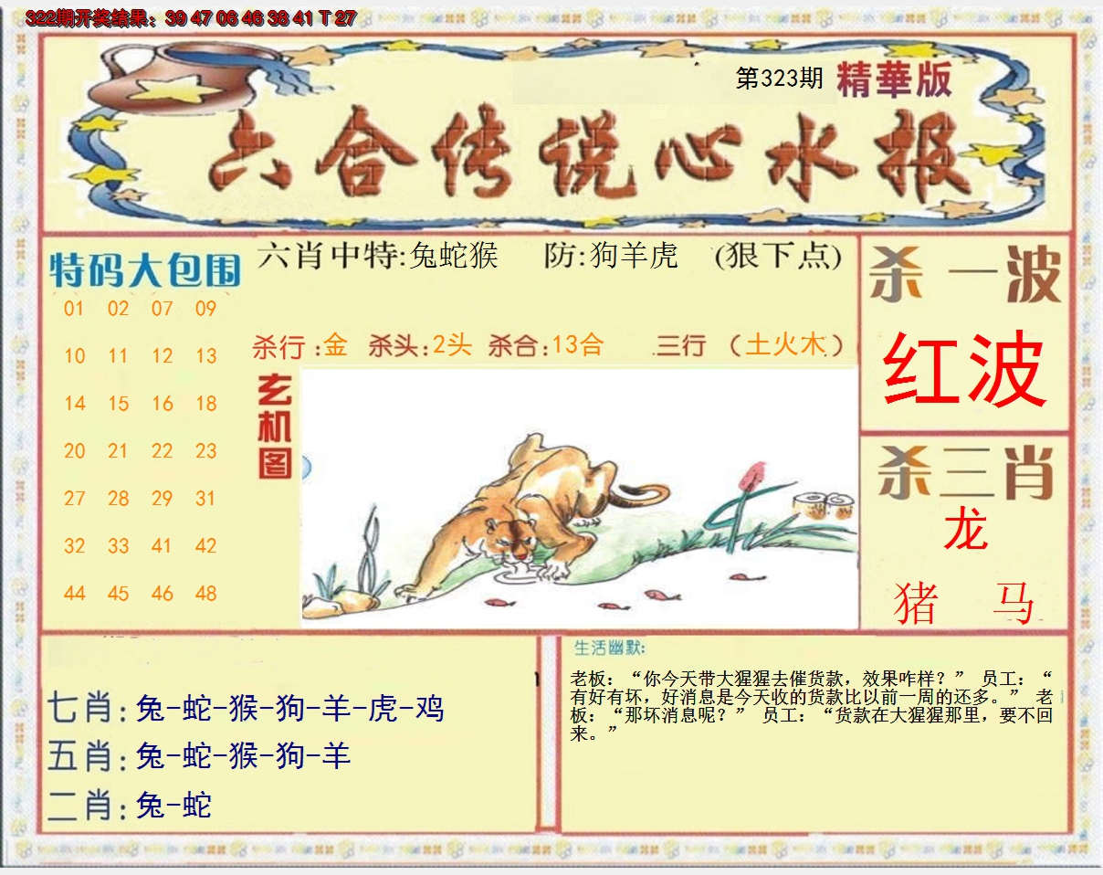 2024323期六合传说(心水版)