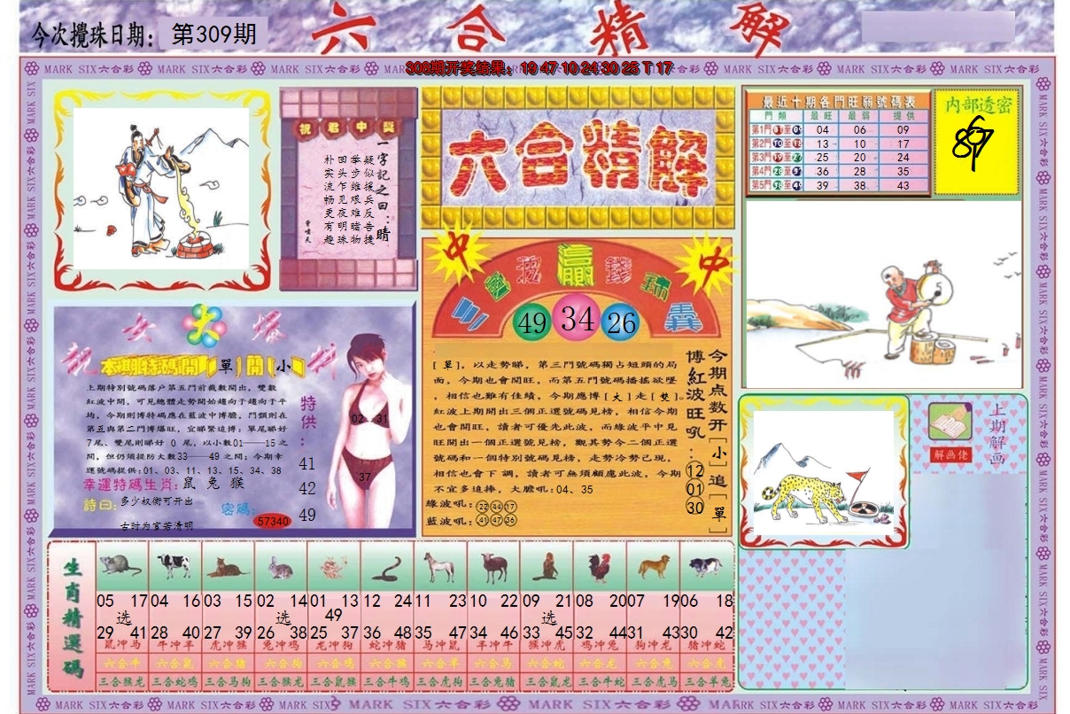 2024309期六合精解A