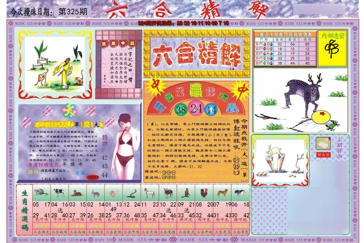 2024325期六合精解A