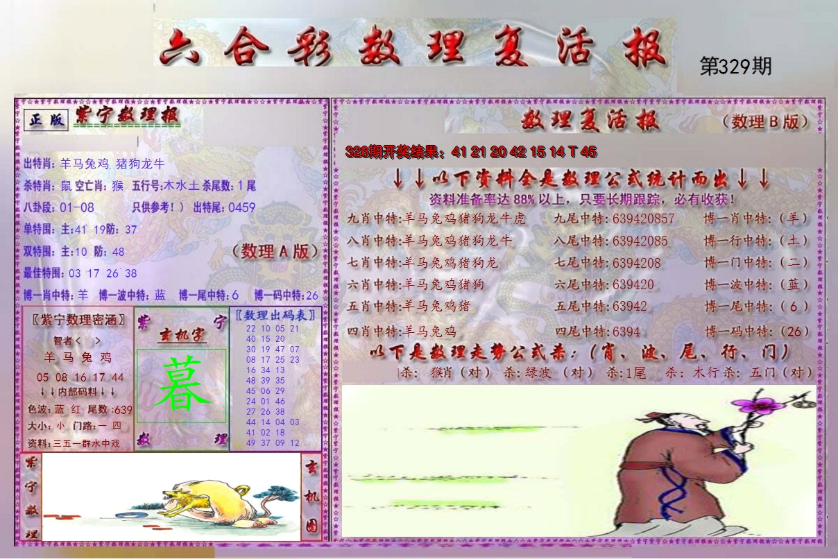 2024329期数理复活报