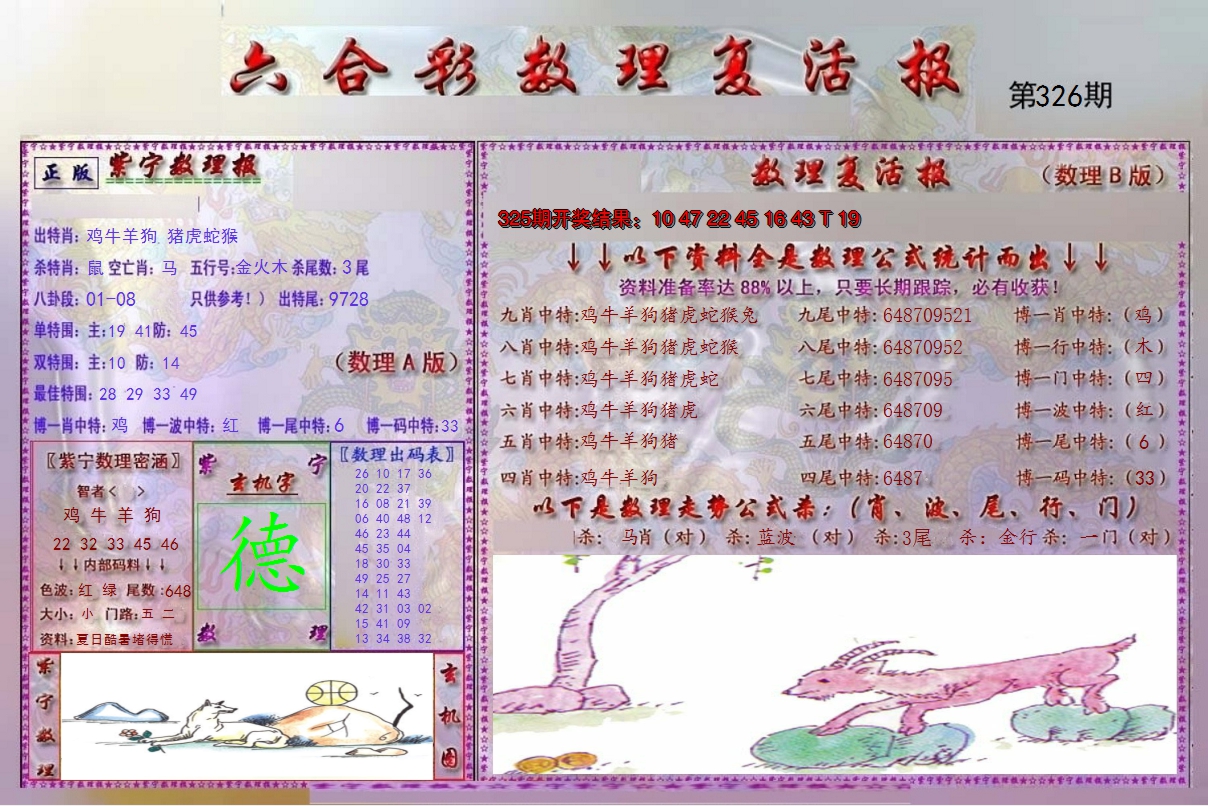 2024326期数理复活报