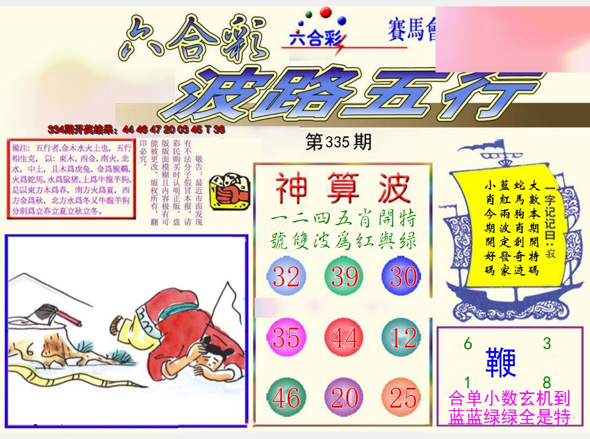 2024335期波路五行