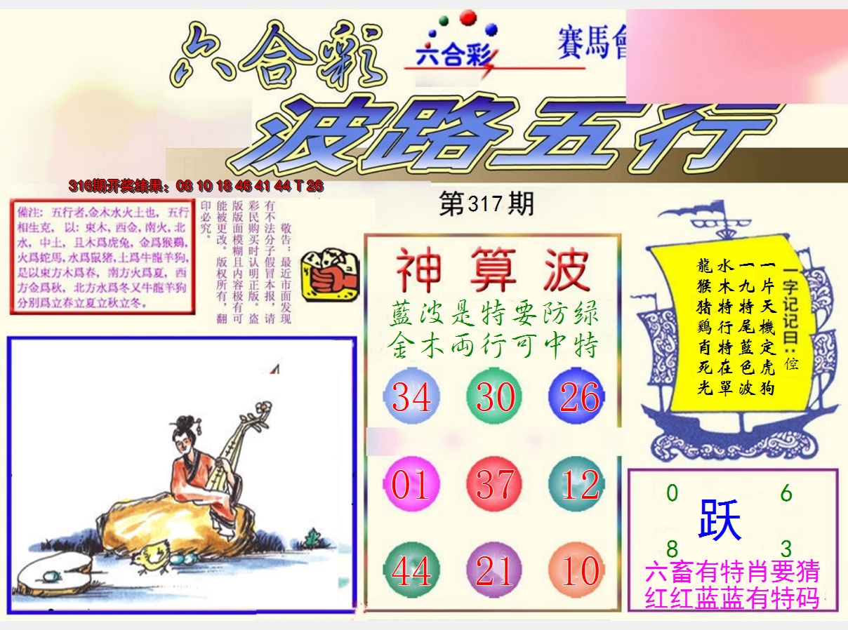 2024317期波路五行