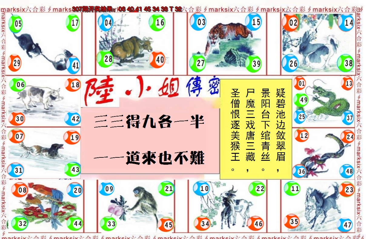 2024308期陆小姐传密B