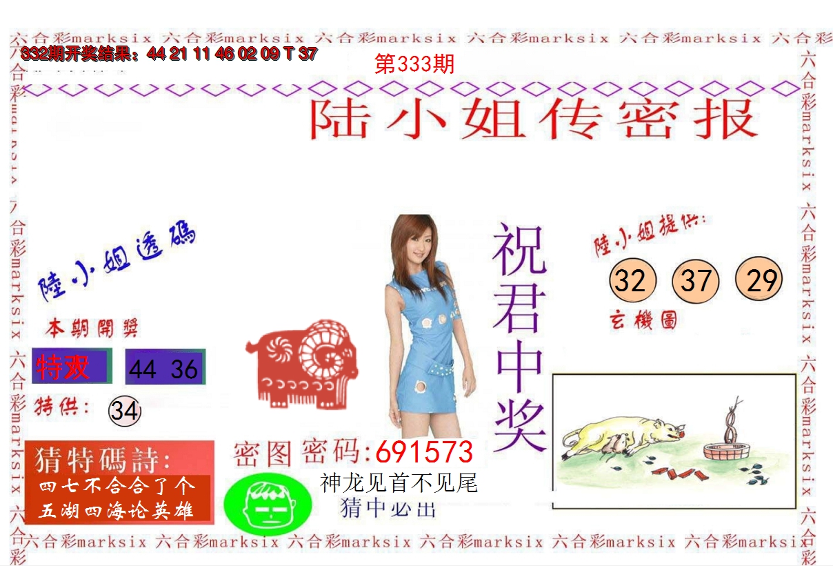 2024333期陆小姐传密A