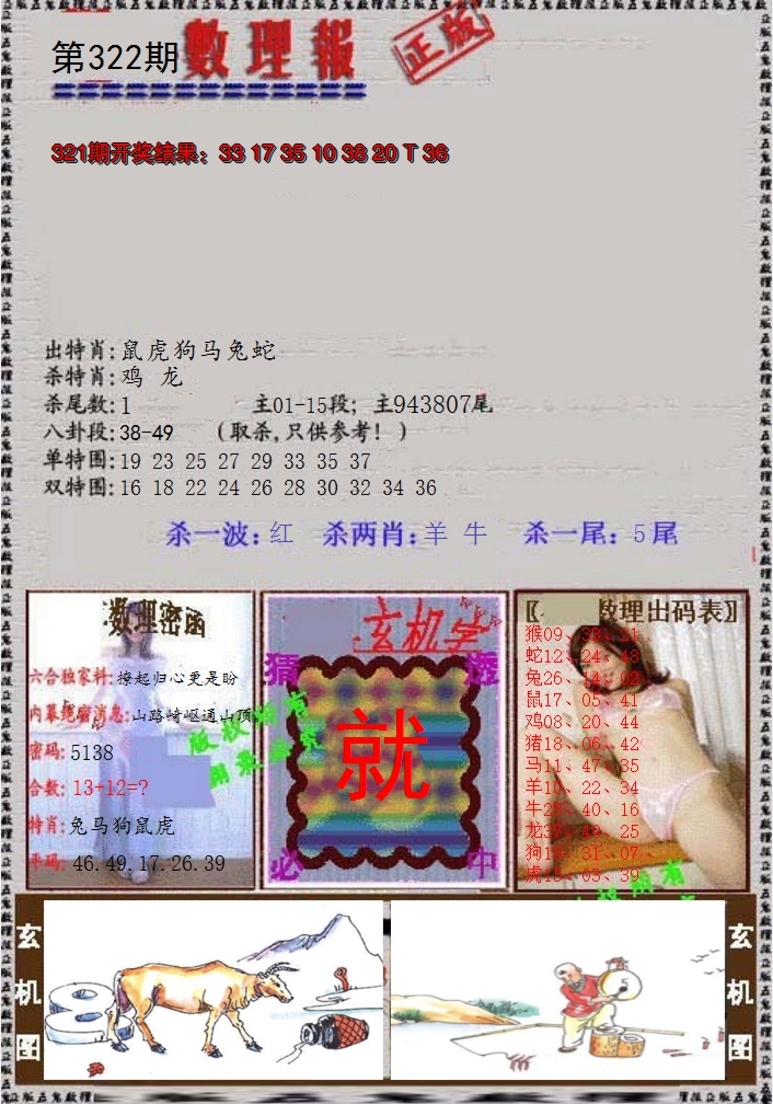 2024322期数理报