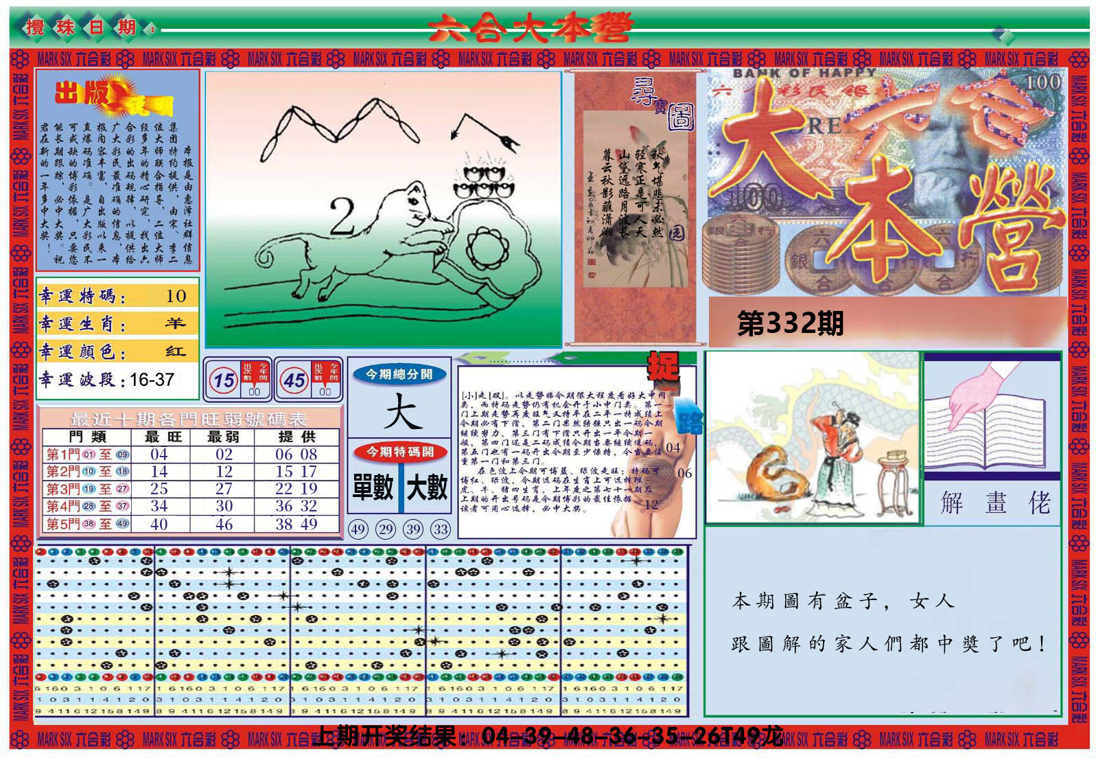 2024332期大本营A