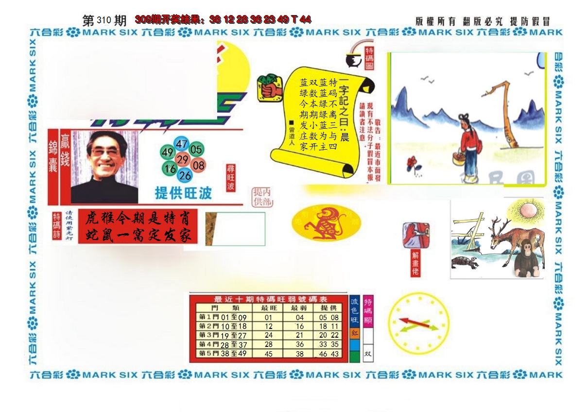 2024310期新特码王