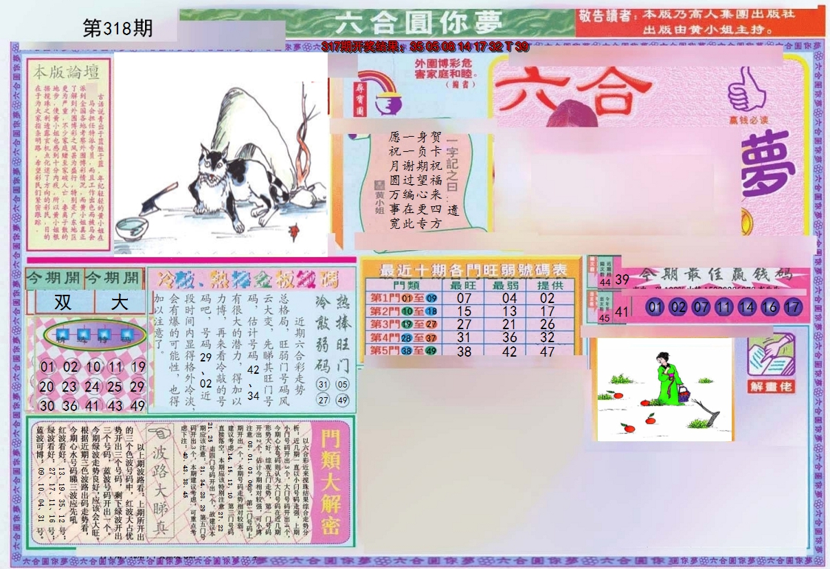 2024318期(新版)六合圆你梦A