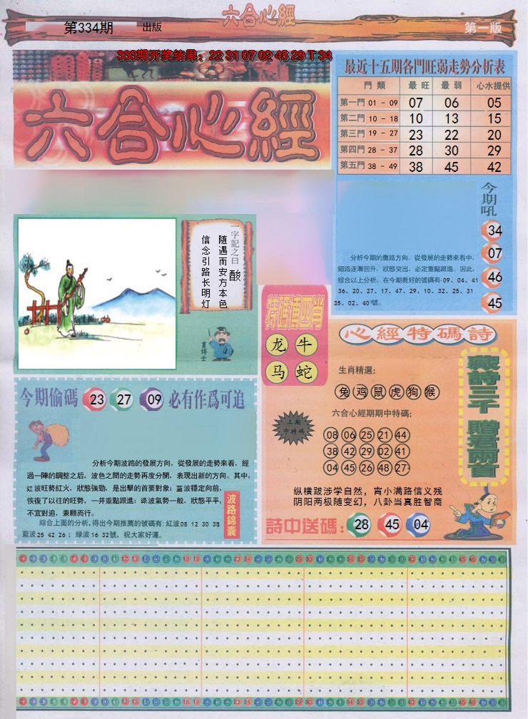2024334期六合心经A