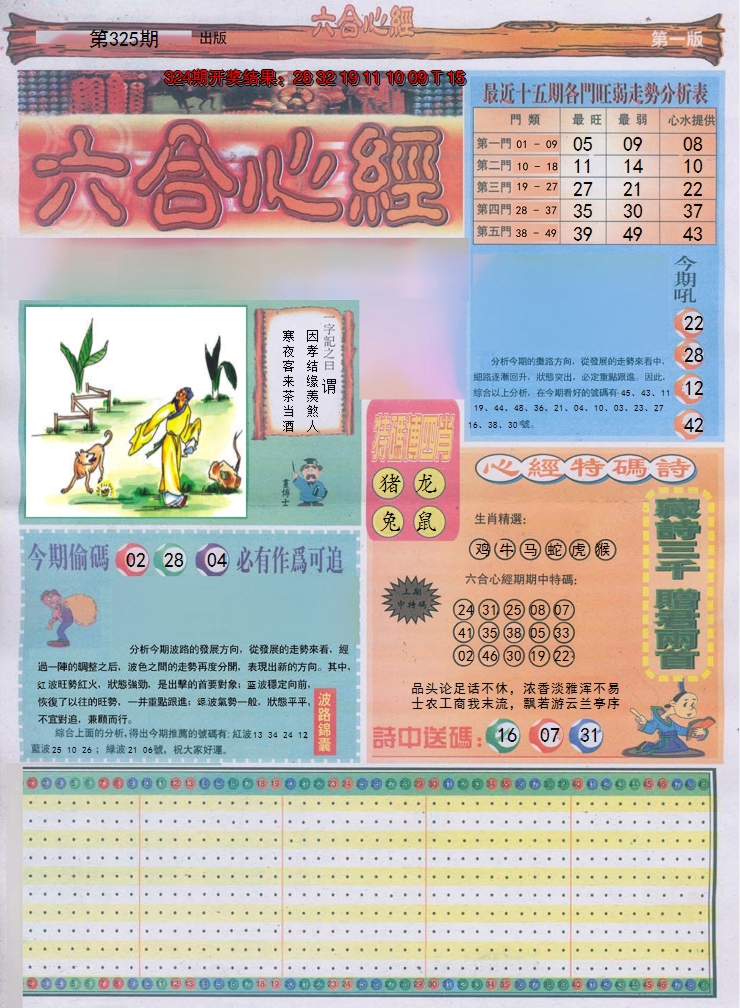 2024325期六合心经A