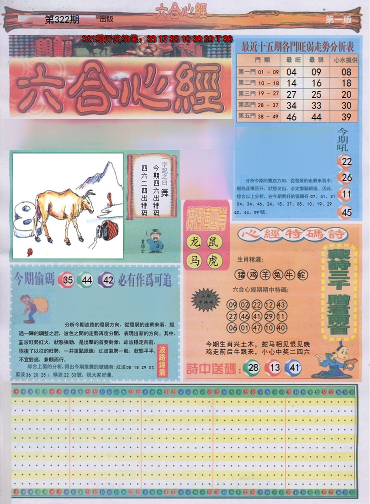 2024322期六合心经A