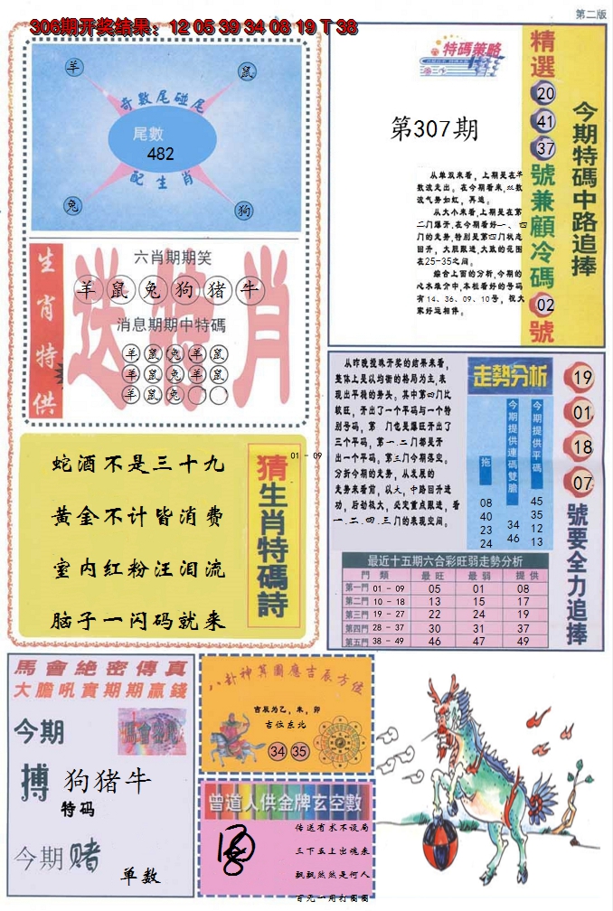 2024307期曾道人内幕消息B