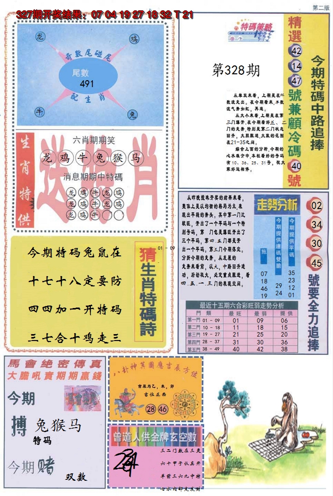 2024328期曾道人内幕消息B