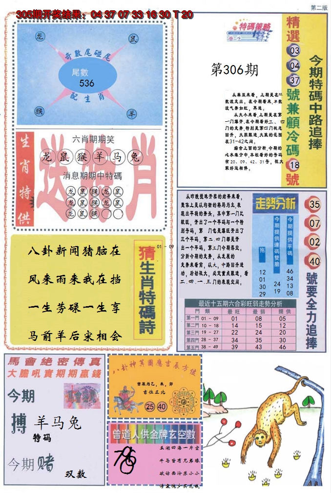 2024306期曾道人内幕消息B