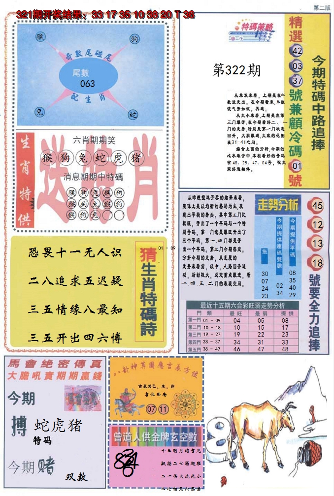 2024322期曾道人内幕消息B
