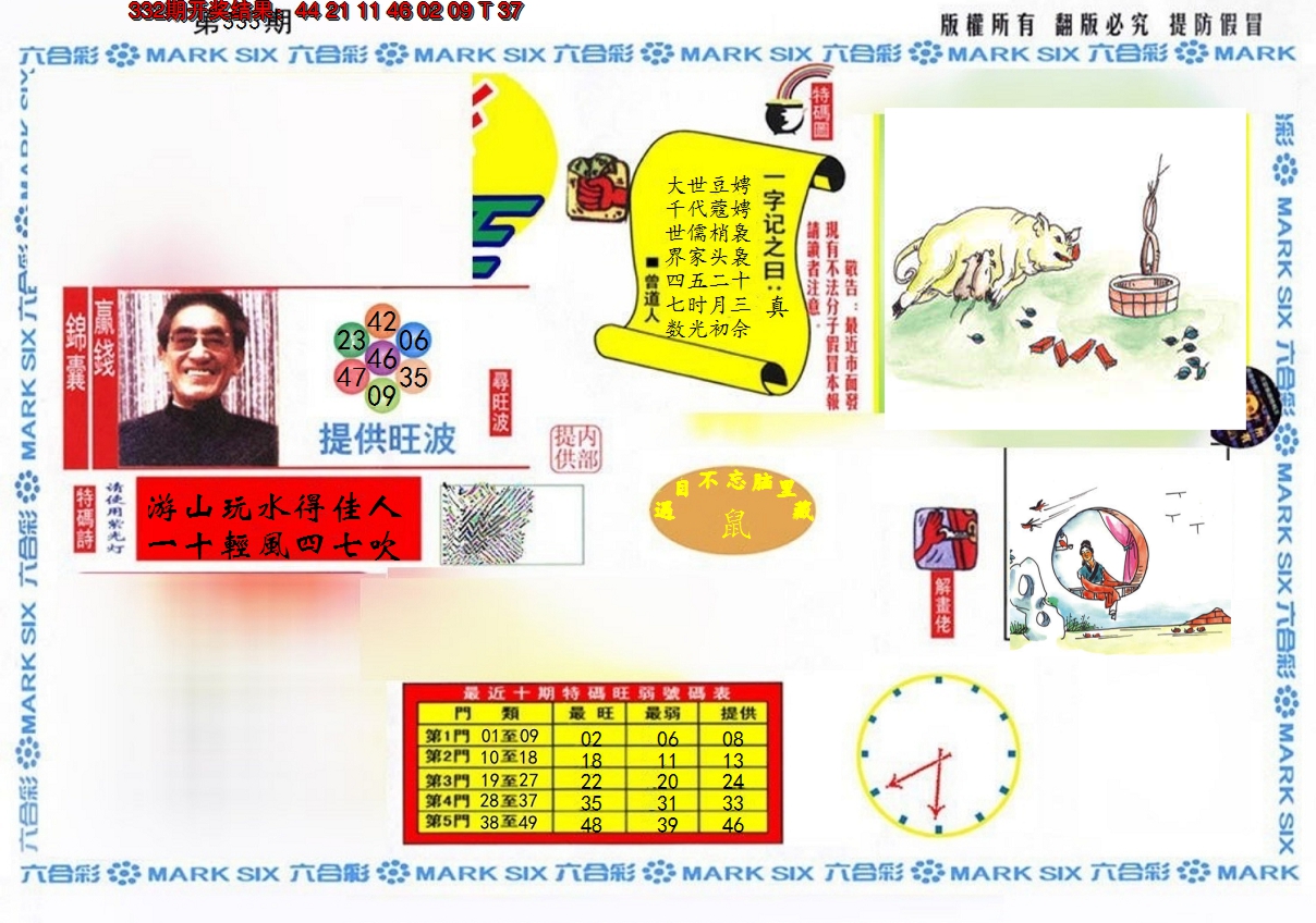 2024333期特码王(信封)