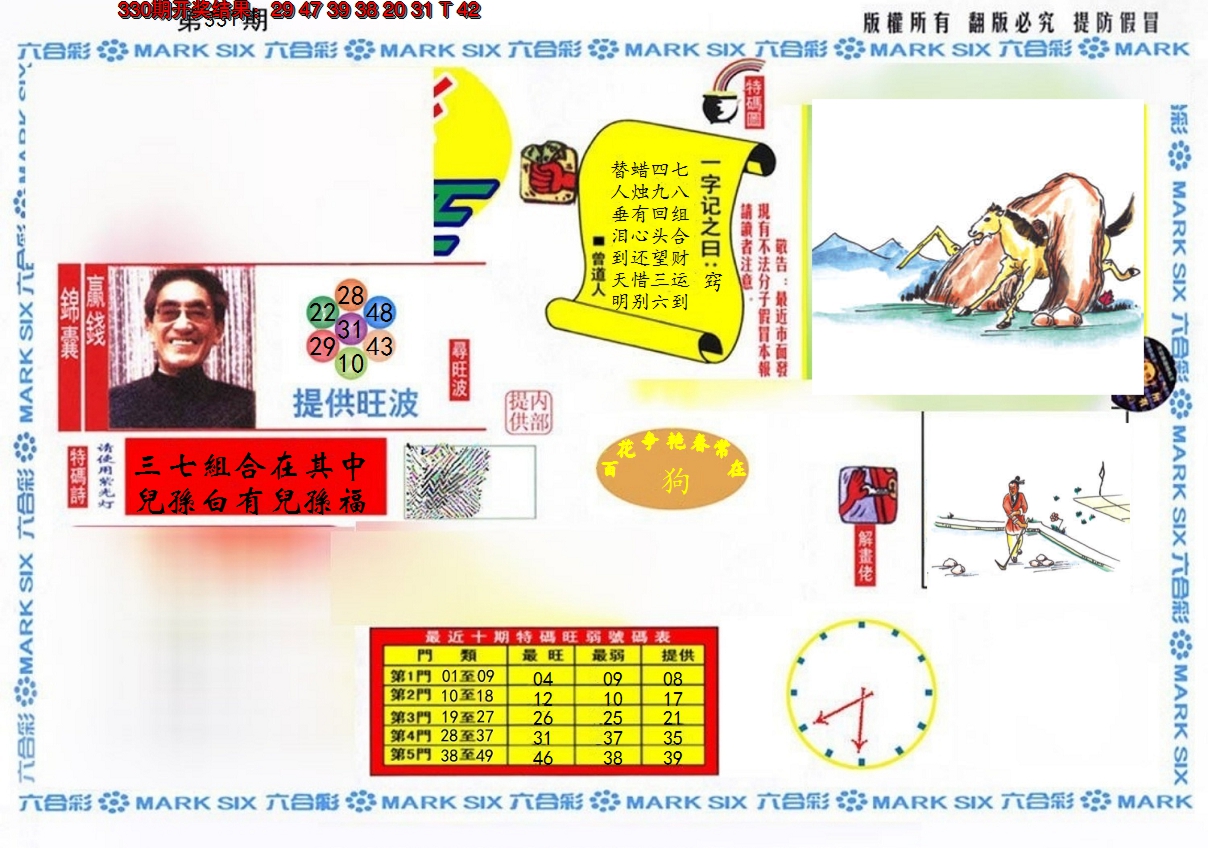 2024331期特码王(信封)