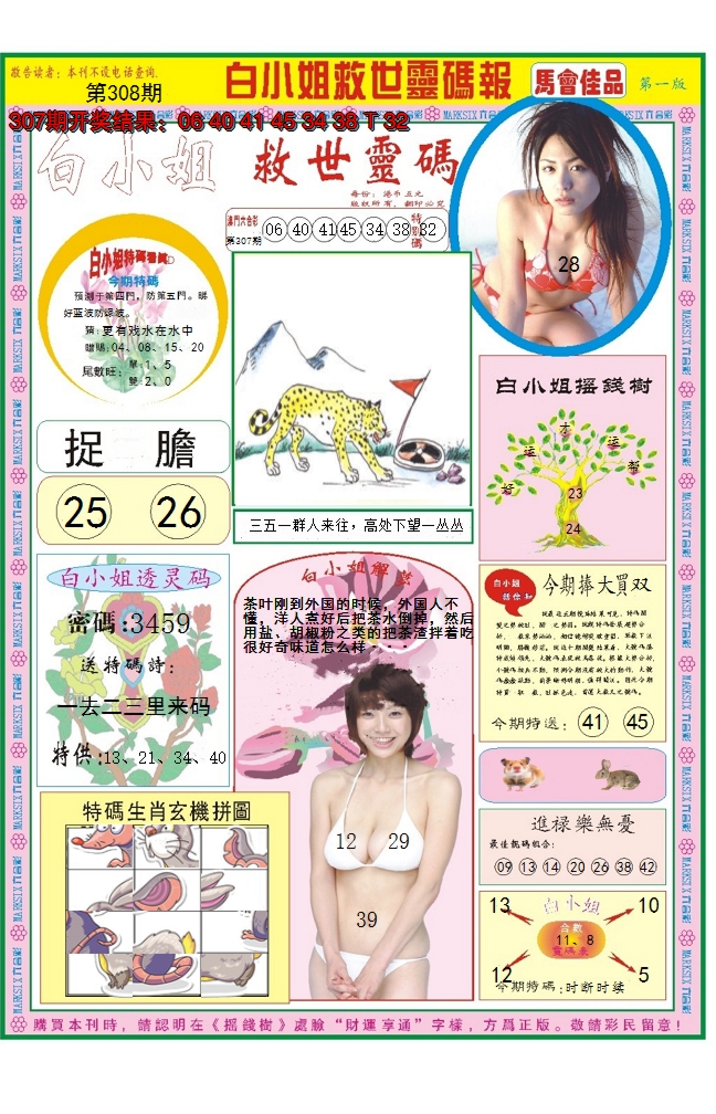2024308期白小姐龙卷风A