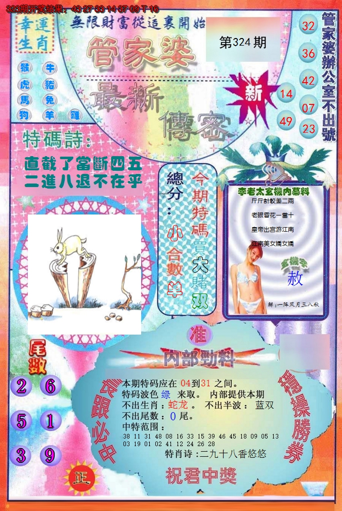 2024324期管家婆新传密
