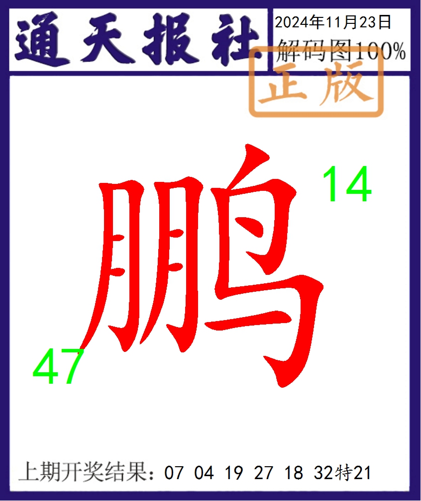 2024328期通天报解码图