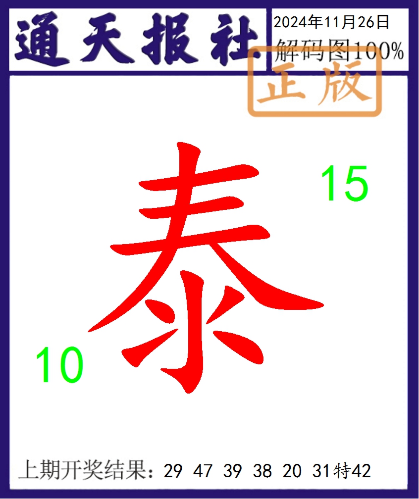 2024331期通天报解码图