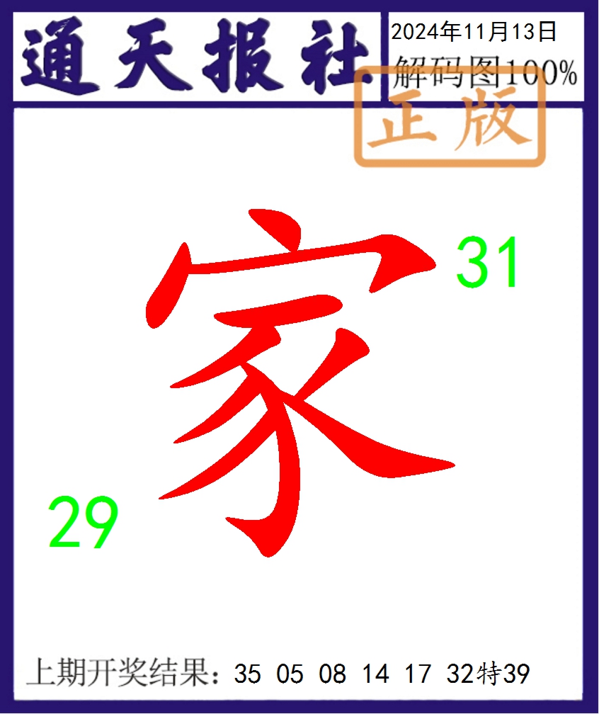 2024318期通天报解码图