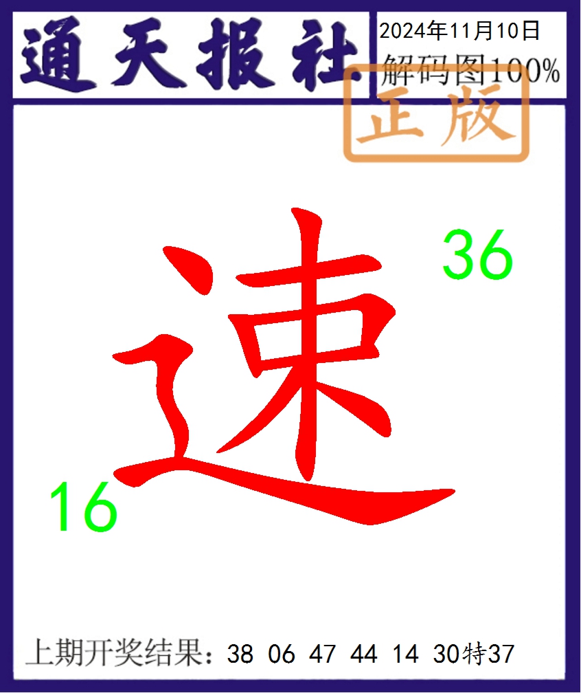 2024315期通天报解码图