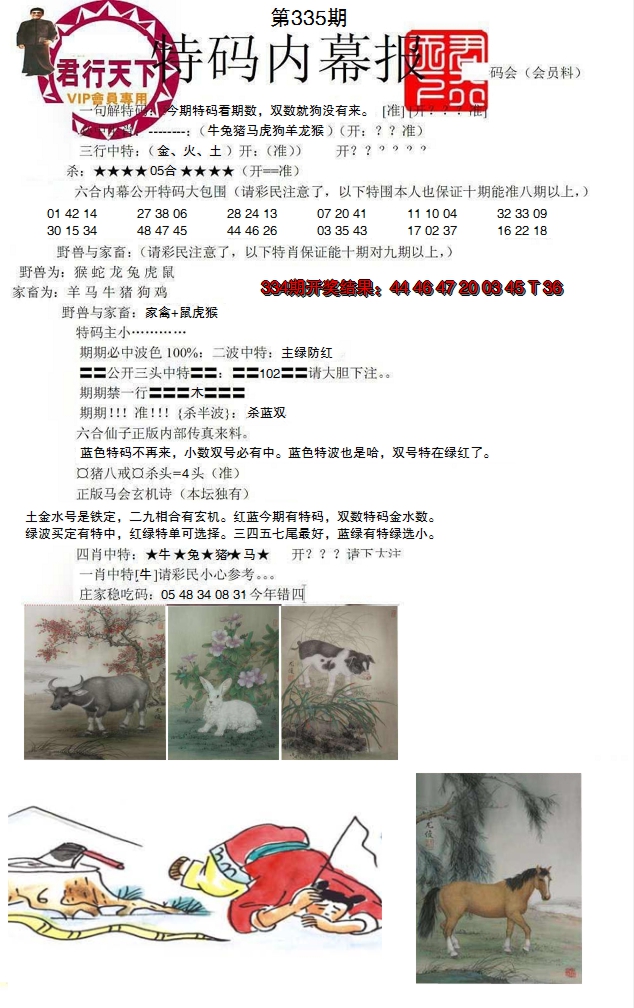 2024335期特码内幕报