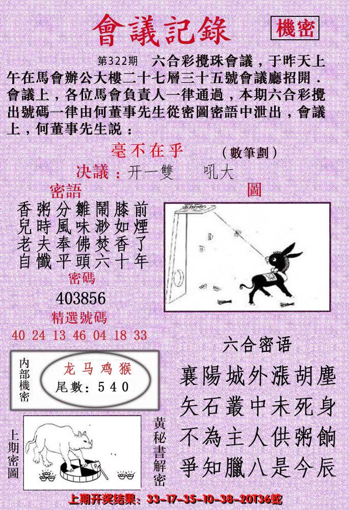 2024322期会议记录