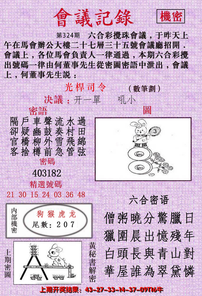 2024324期会议记录