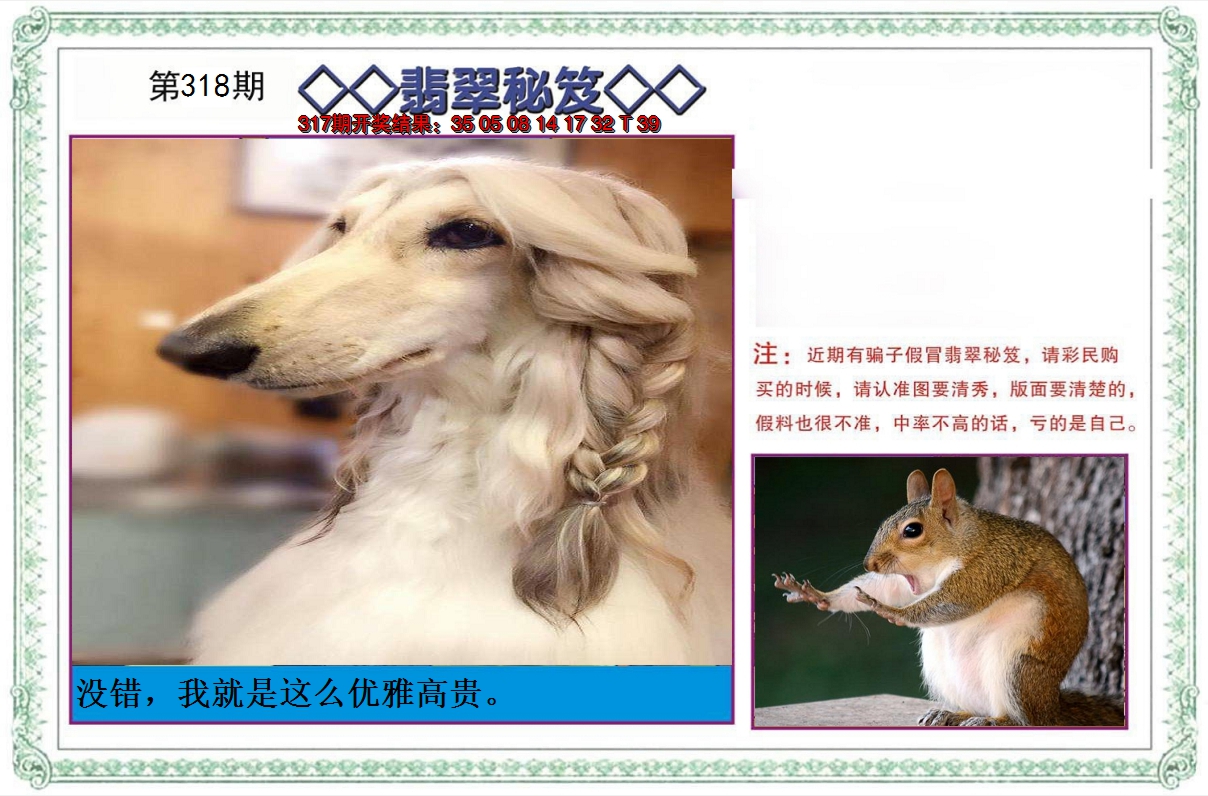 2024318期翡翠秘笈