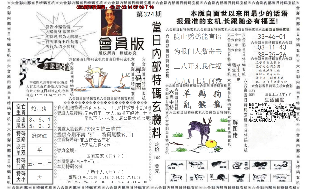 2024324期当日特码玄机报
