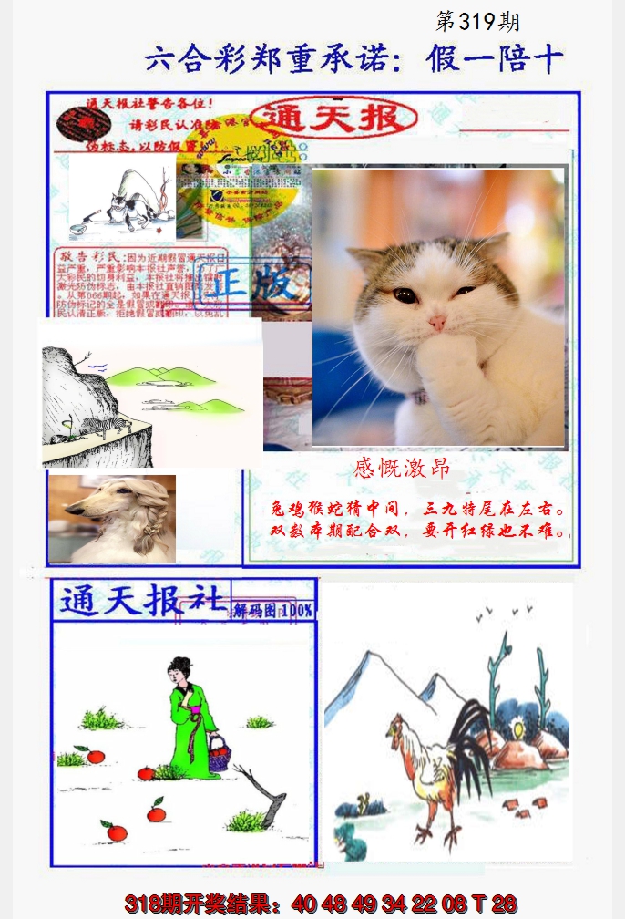 2024319期假一陪十通天报