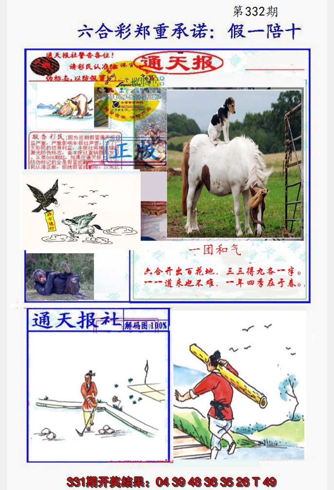 2024332期假一陪十通天报