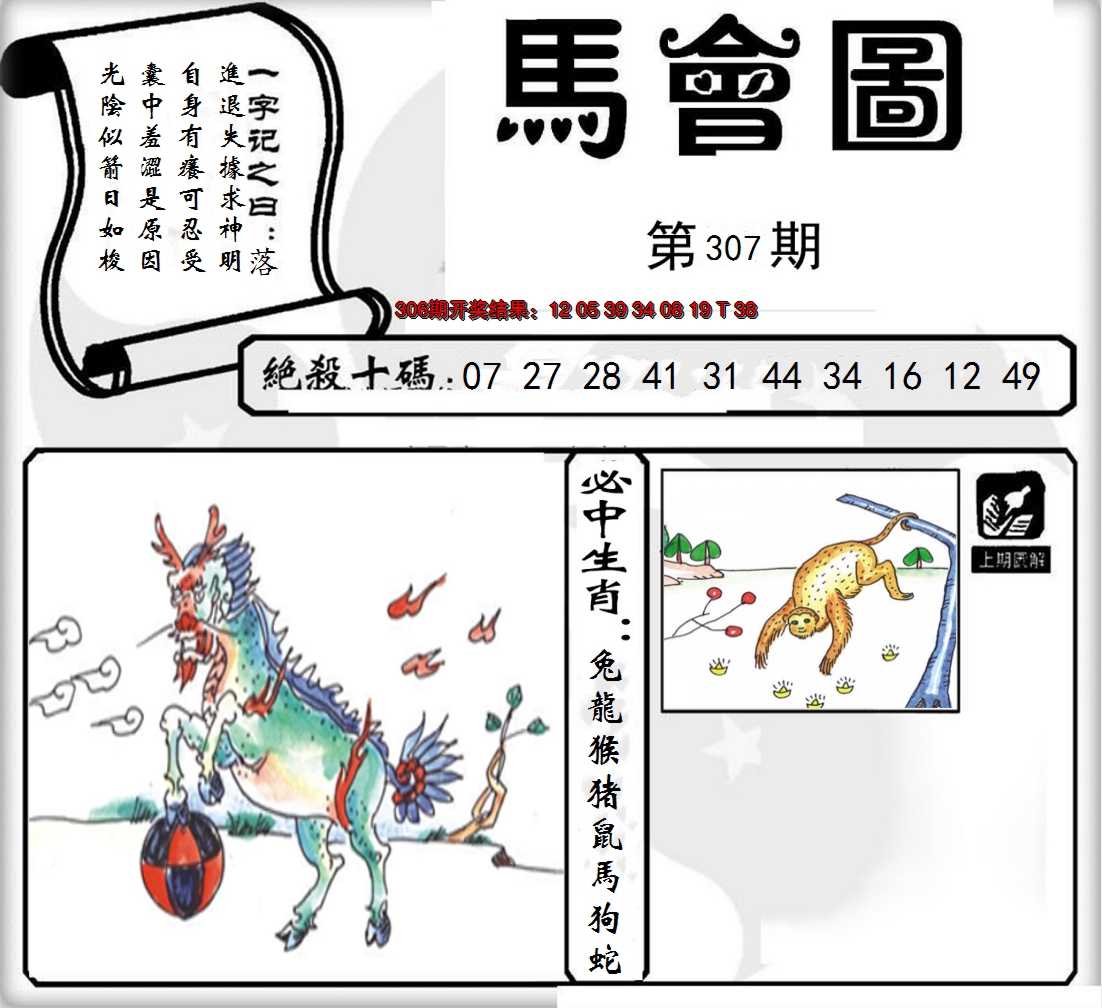 2024307期马会图